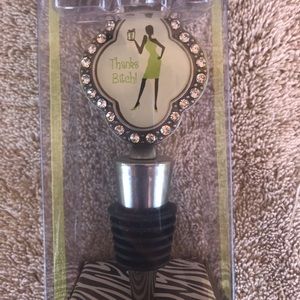 Thanks Bitch! Wine Stopper